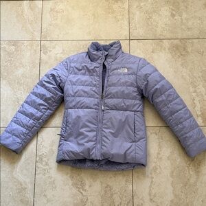 The North Face Kids Lavender Puffer Jacket size 10-12
